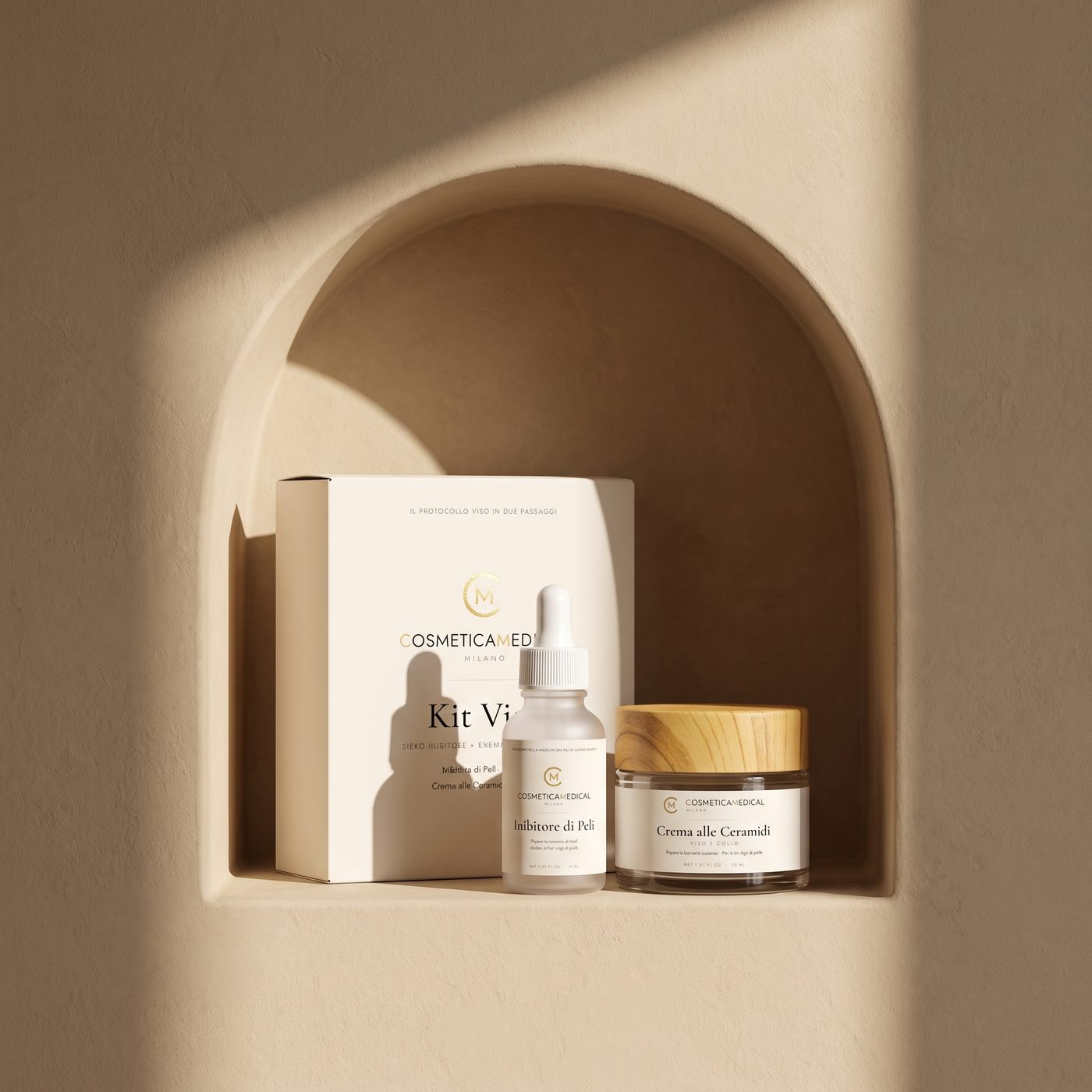 Il Kit Viso CM Complex in controluce