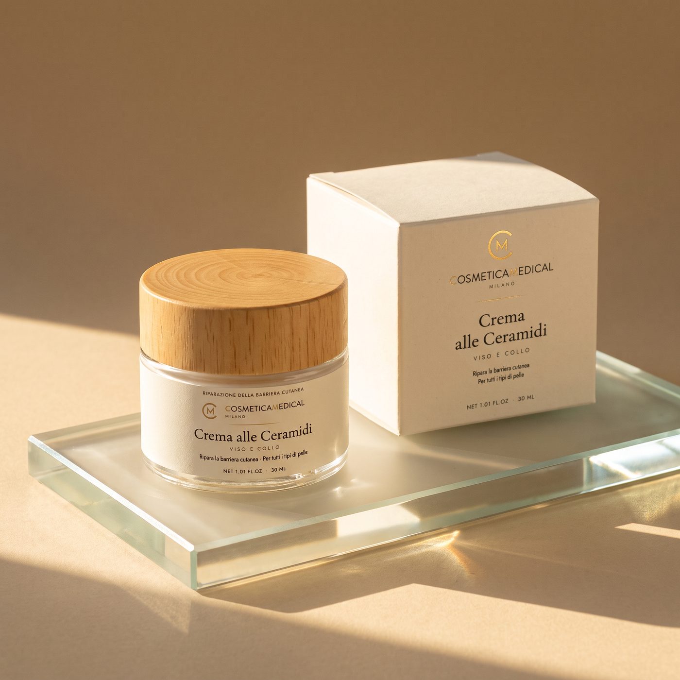 La crema alle ceramidi