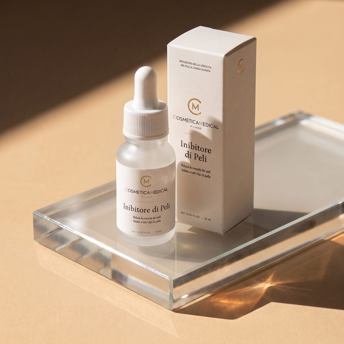 Siero Inibitore Viso, flacone da 10 ml con contagocce